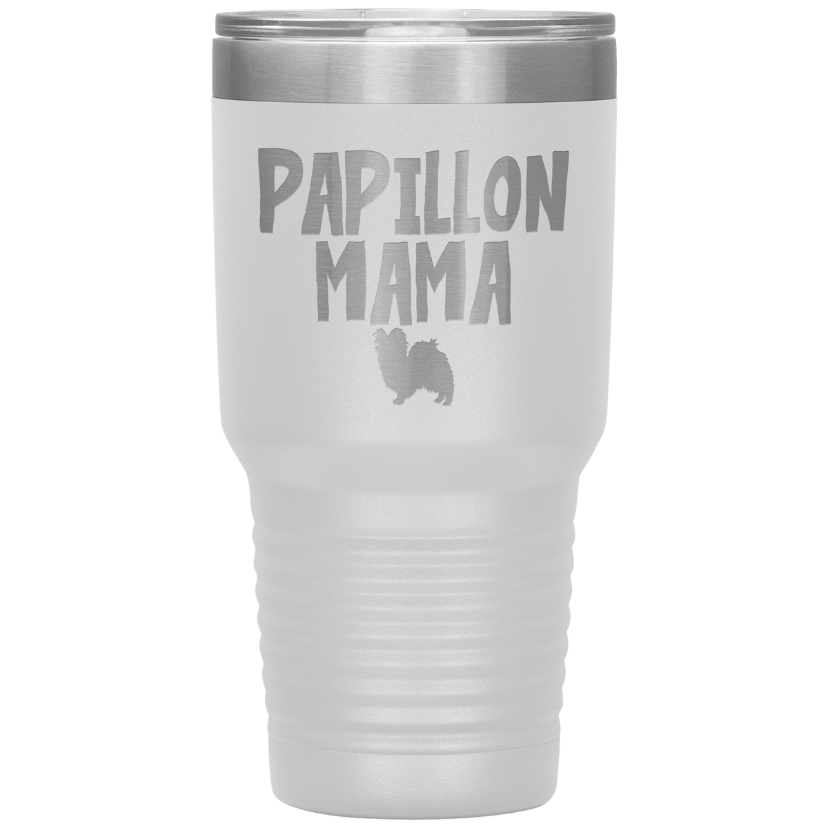 Papillon Mama 30 Oz Vacuum Tumbler