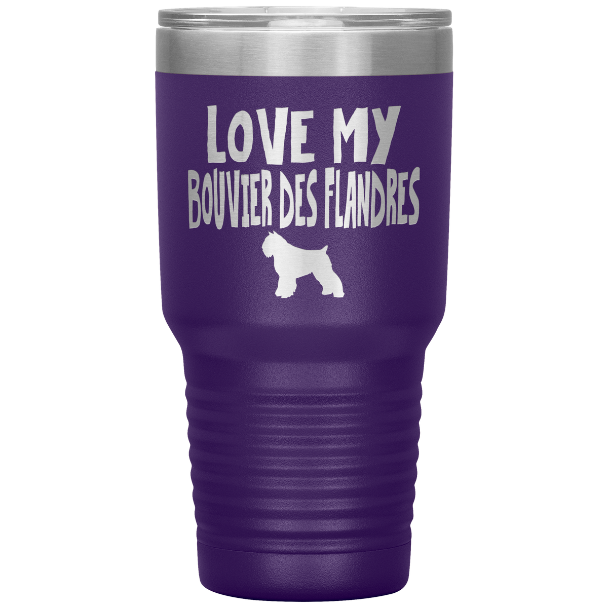 Love My Bouvier des Flandres 30 Oz Vacuum Tumbler