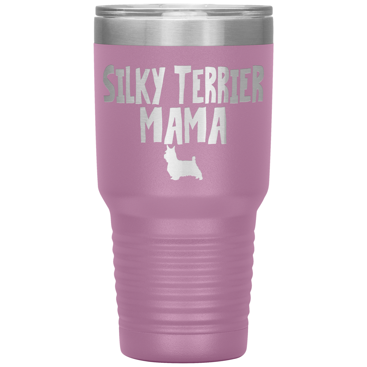 Silky Terrier Mama 30 Oz Vacuum Tumbler