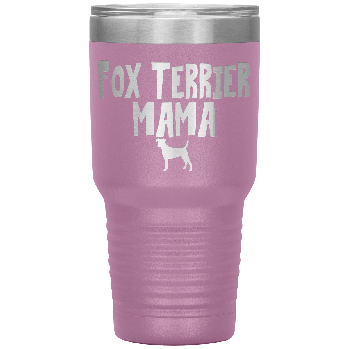 Fox Terrier Mama 30 Oz Vacuum Tumbler