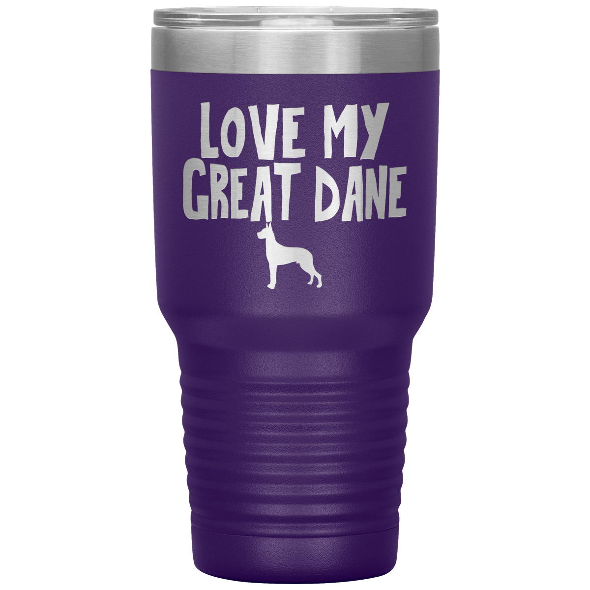 Love My Great Dane 30 Oz Vacuum Tumbler