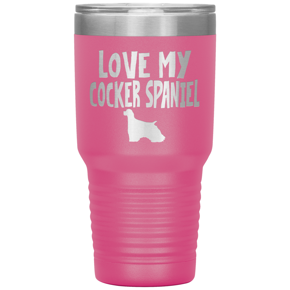 Love My Cocker Spaniel 30 Oz Vacuum Tumbler
