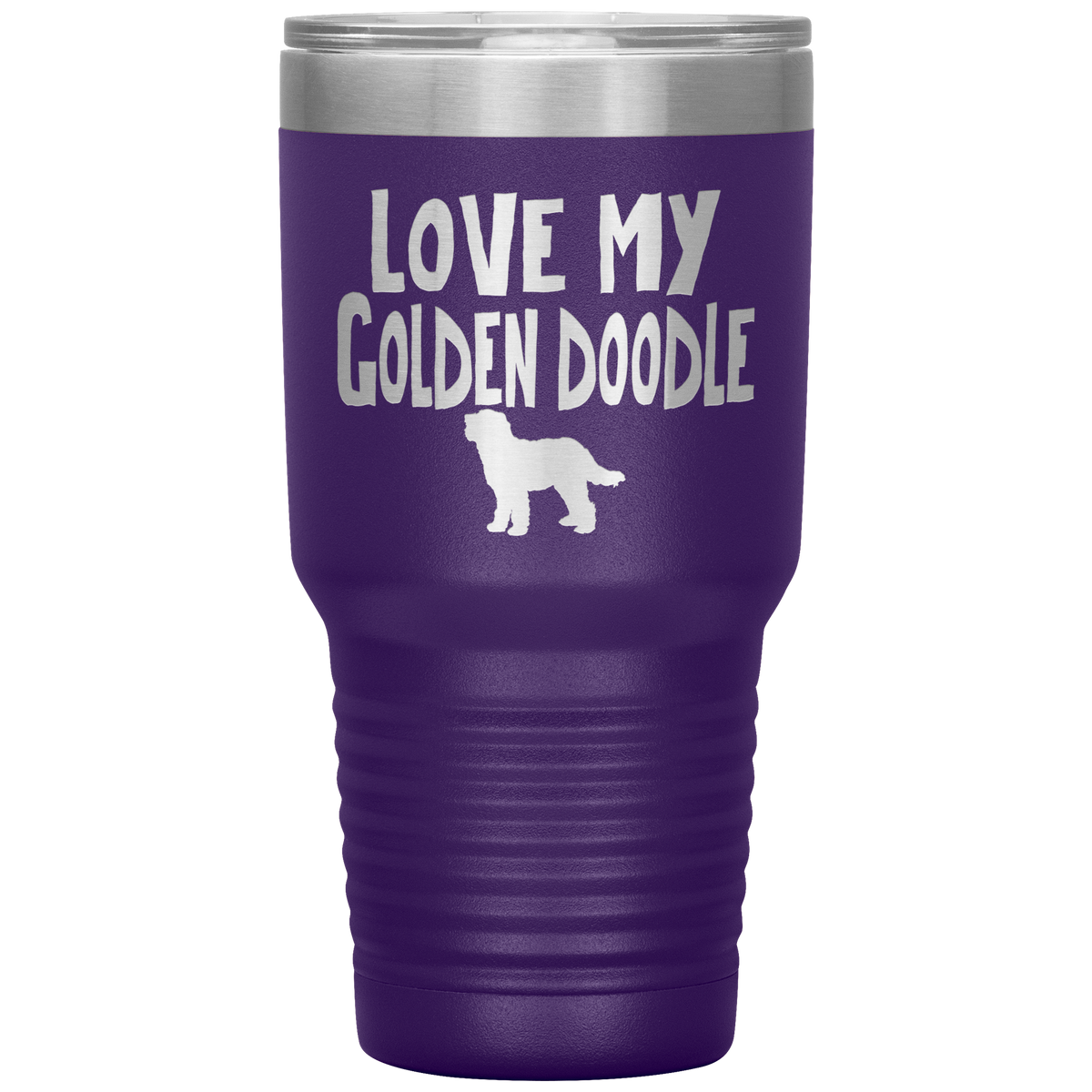Love My Golden Doodle 30 Oz Vacuum Tumbler