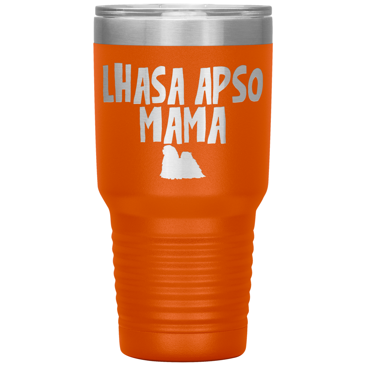 Lhasa Apso Mama 30 Oz Vacuum Tumbler