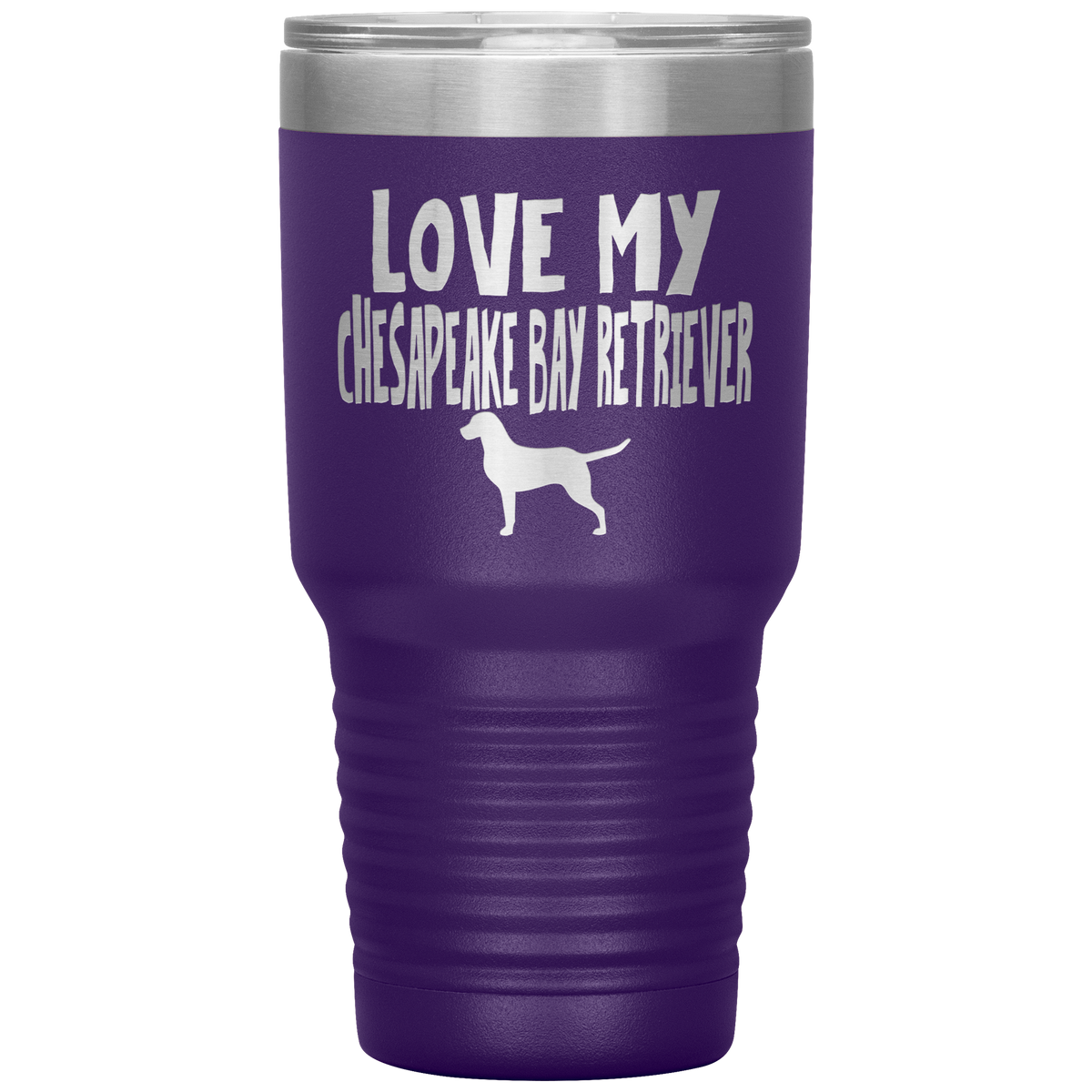 Love My Chesapeake Bay Retriever 30 Oz Vacuum Tumbler