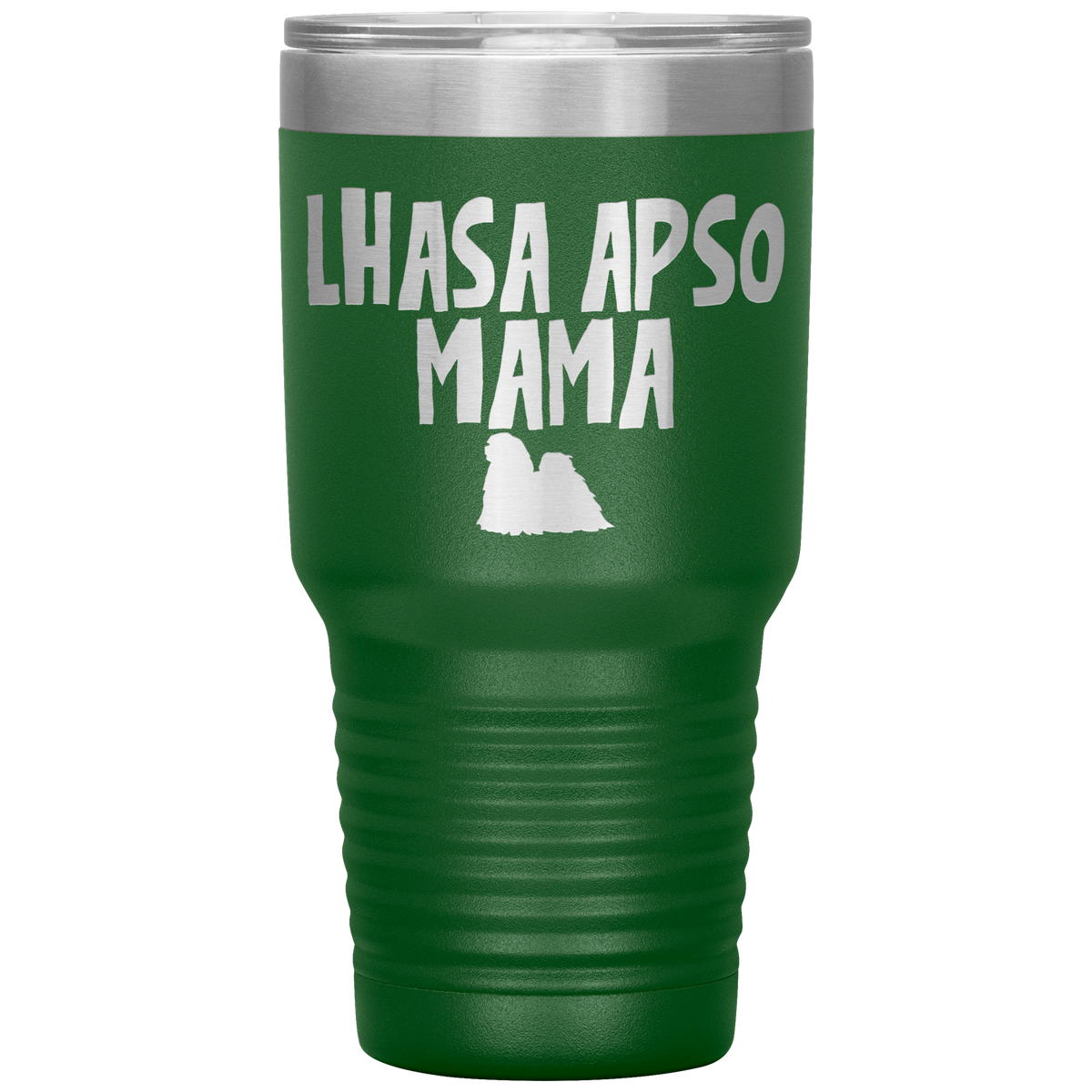 Lhasa Apso Mama 30 Oz Vacuum Tumbler