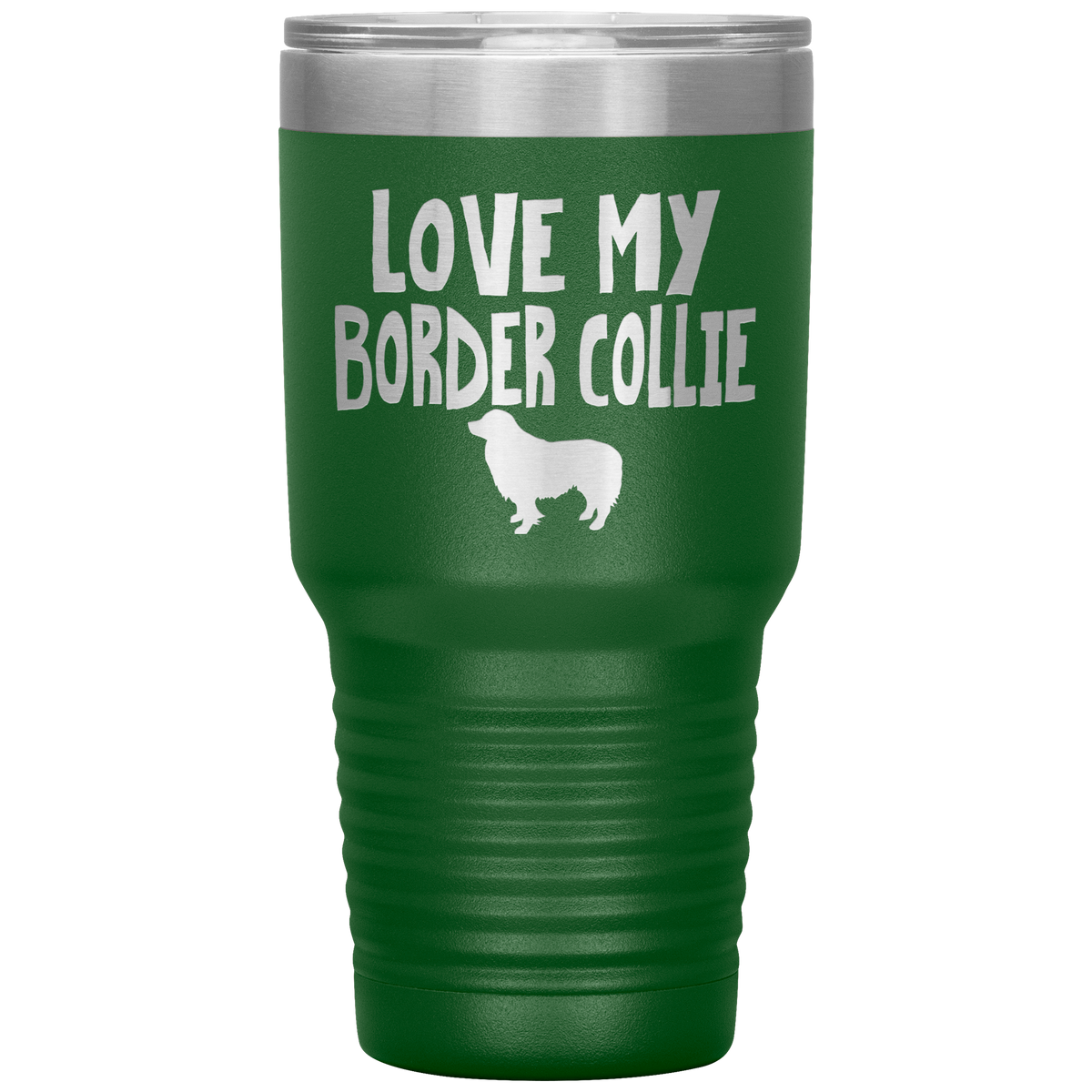 Love My Border Collie 30 Oz Vacuum Tumbler