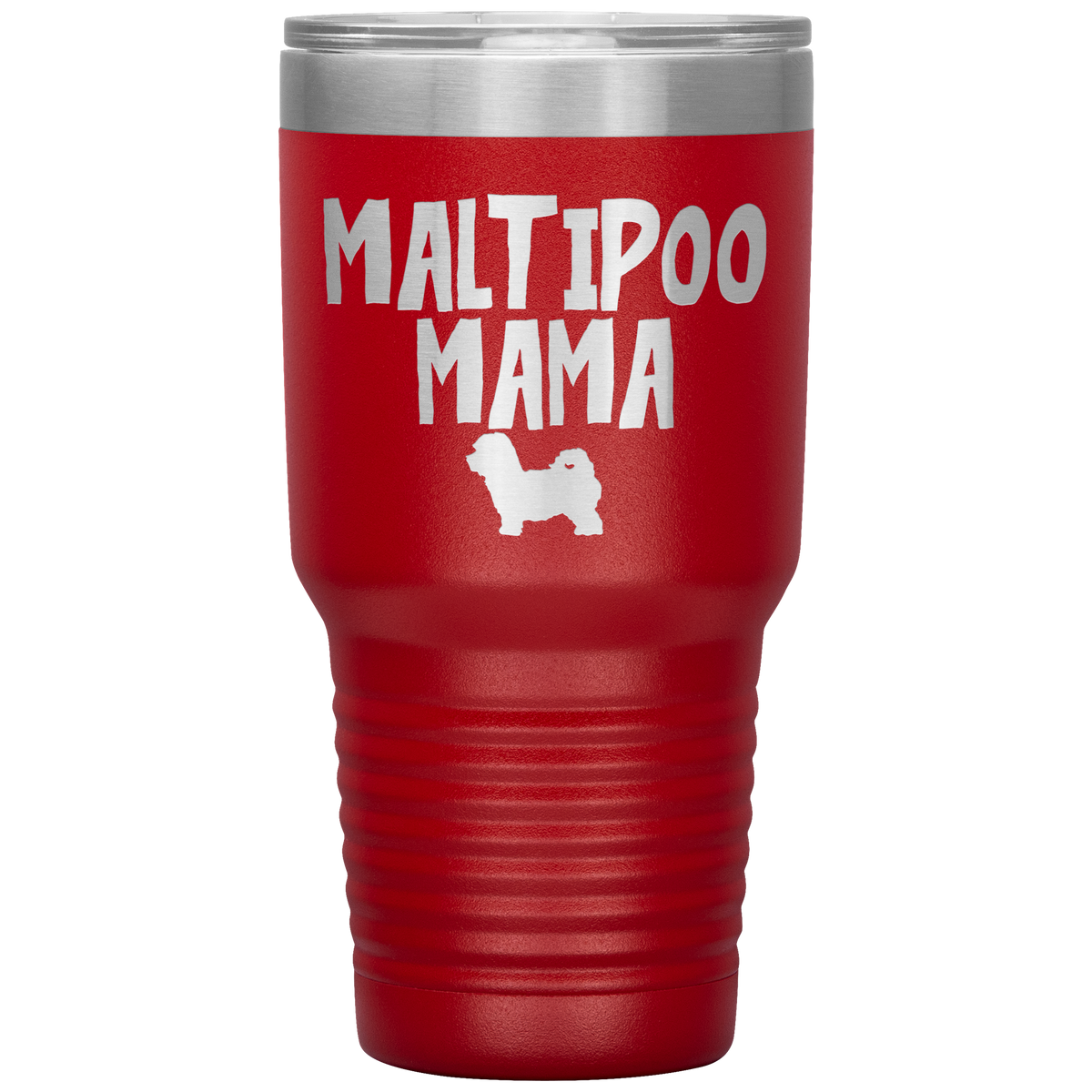 Maltipoo Mama 30 Oz Vacuum Tumbler