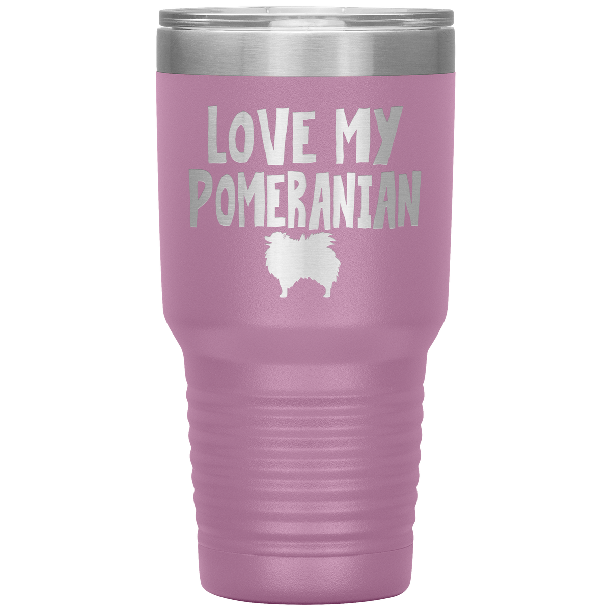 Love My Pomaranian 30 Oz Vacuum Tumbler