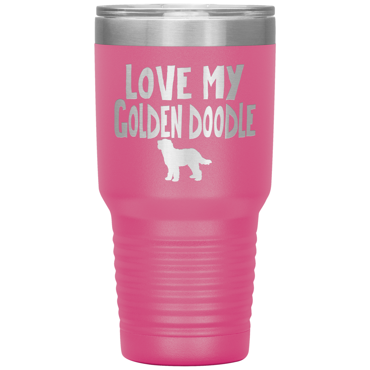Love My Golden Doodle 30 Oz Vacuum Tumbler