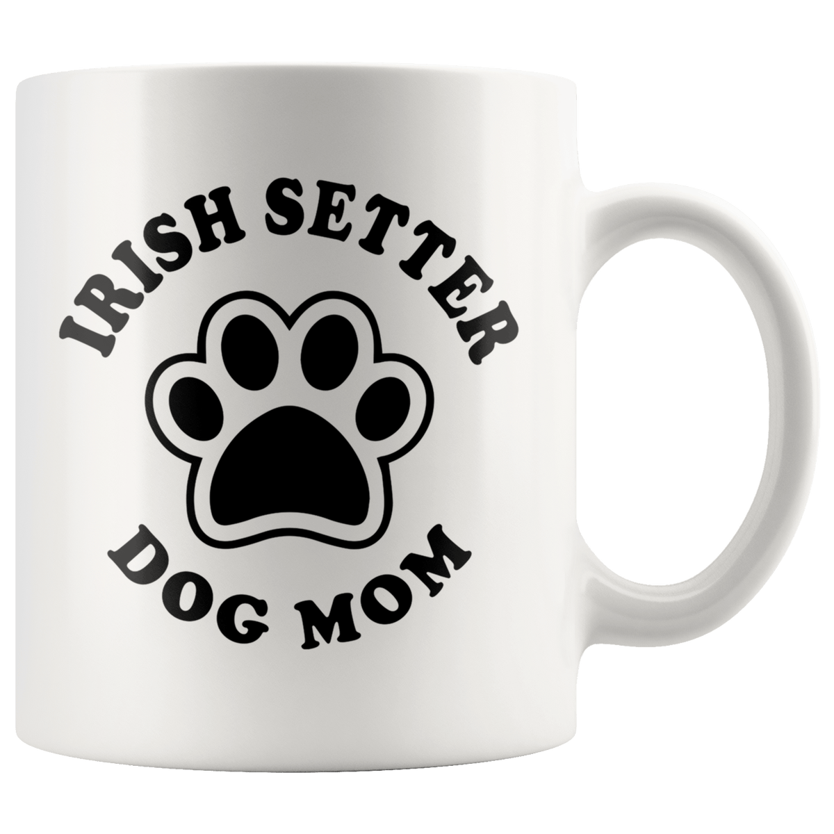 Irish Setter Dog Mom Coffee / Tea Ceramic Mug - 11oz / 15oz Drinkware 11oz Mug