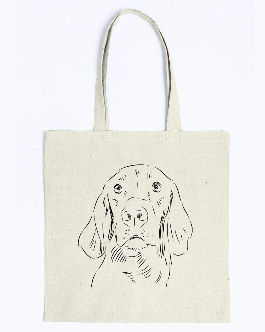 Irish Setter Doodle Dogs Canvas Tote Bag Accessories Natural / M