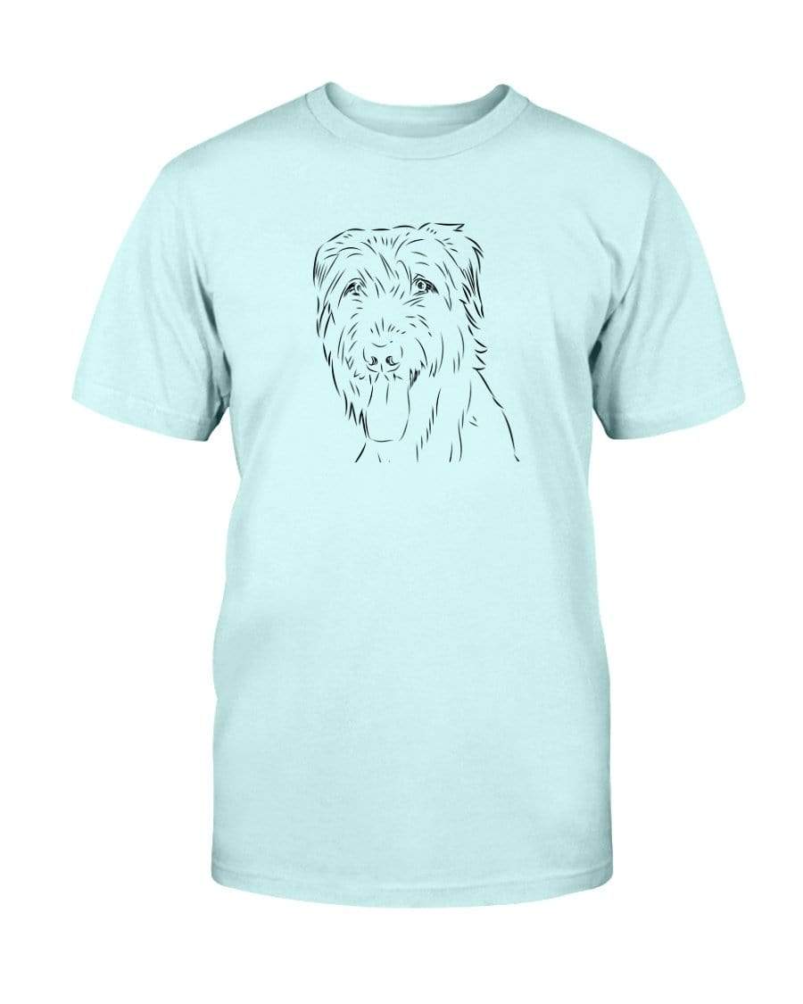 Irish Wolfhound Doodle Doggies Super Soft Unisex T-Shirt Shirts Mint / S