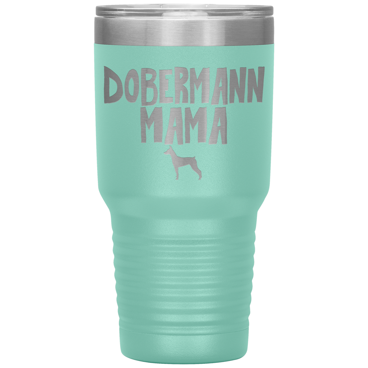 Dobermann Mama 30 Oz Vacuum Tumbler
