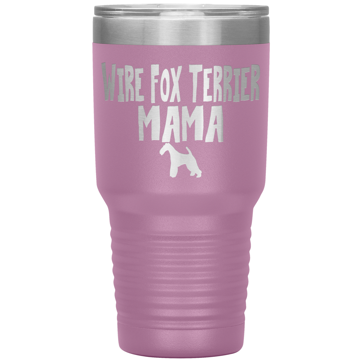 Wire Fox Terrier Mama 30 Oz Vacuum Tumbler