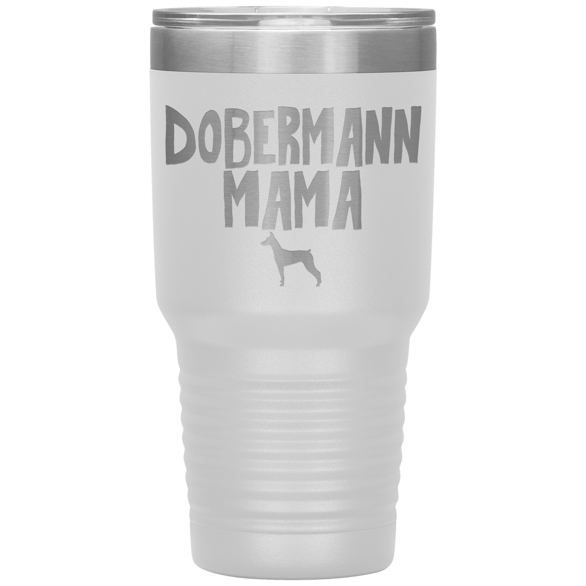 Dobermann Mama 30 Oz Vacuum Tumbler