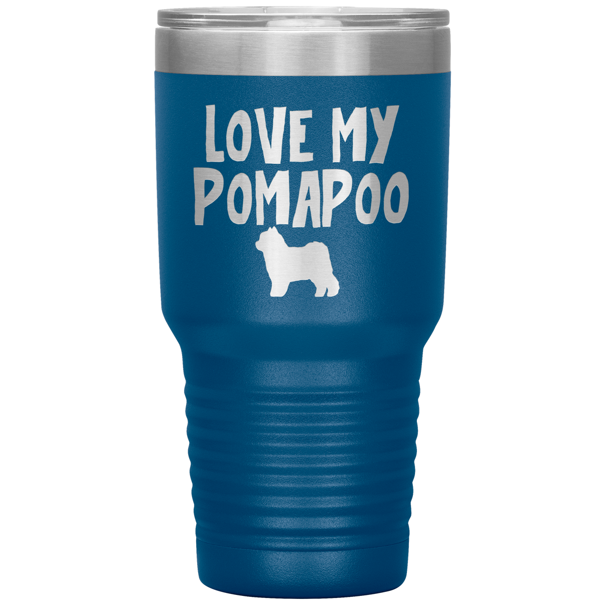Love My Pomapoo 30 Oz Vacuum Tumbler