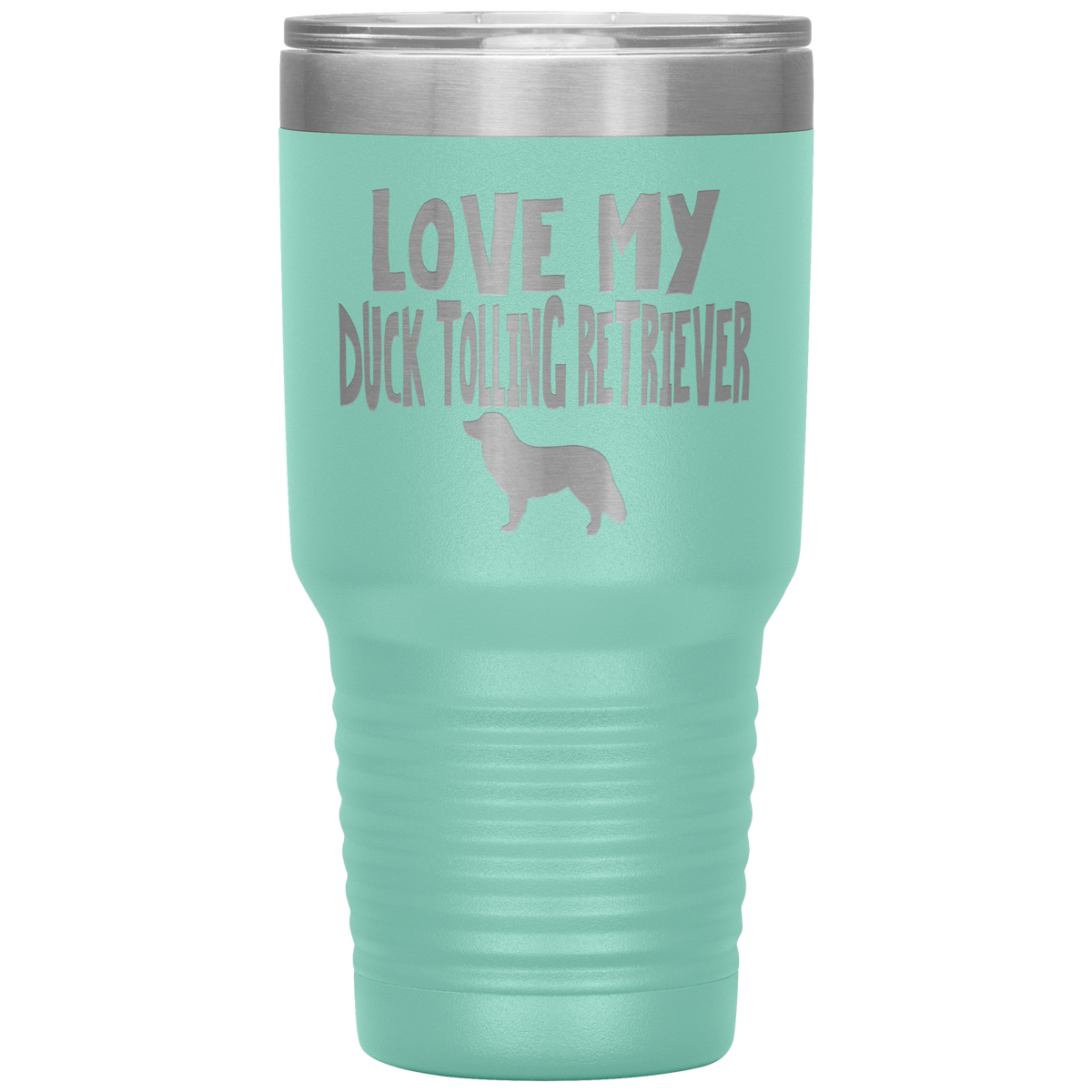 Love My Duck Tolling Retriever 30 Oz Vacuum Tumbler