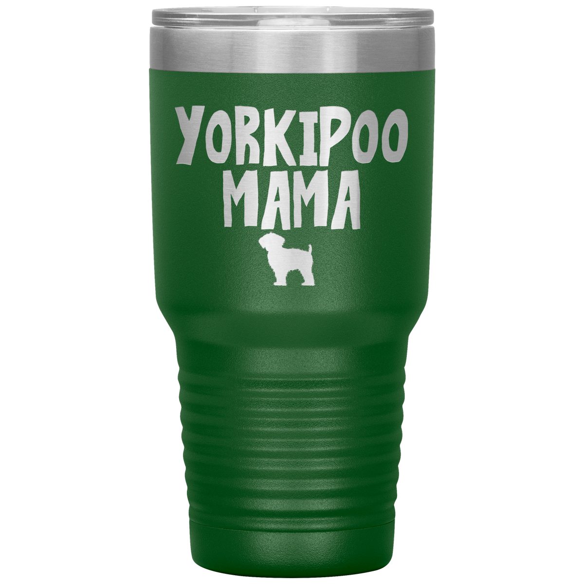 Yorkiepoo Mama 30 Oz Vacuum Tumbler