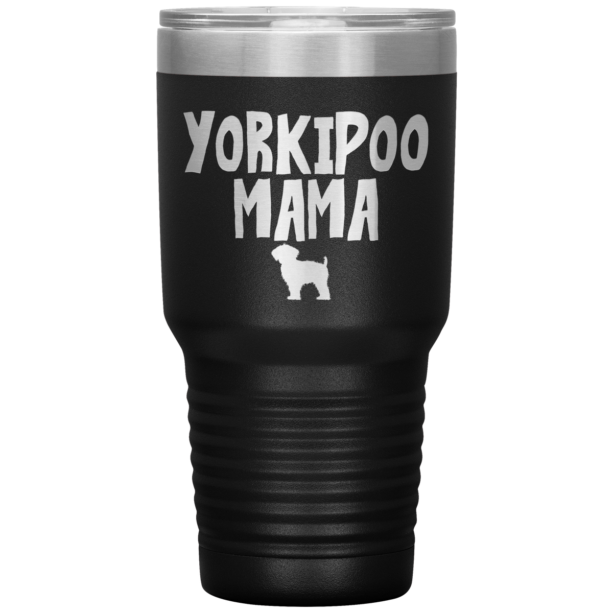 Yorkiepoo Mama 30 Oz Vacuum Tumbler