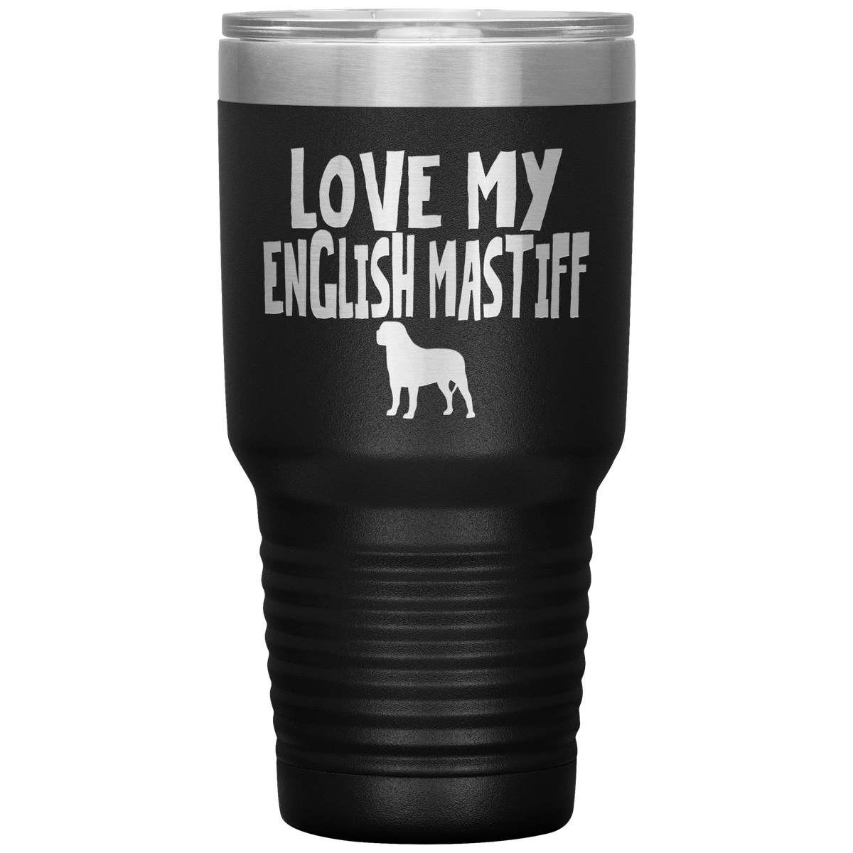 Love My English Mastiff 30 Oz Vacuum Tumbler