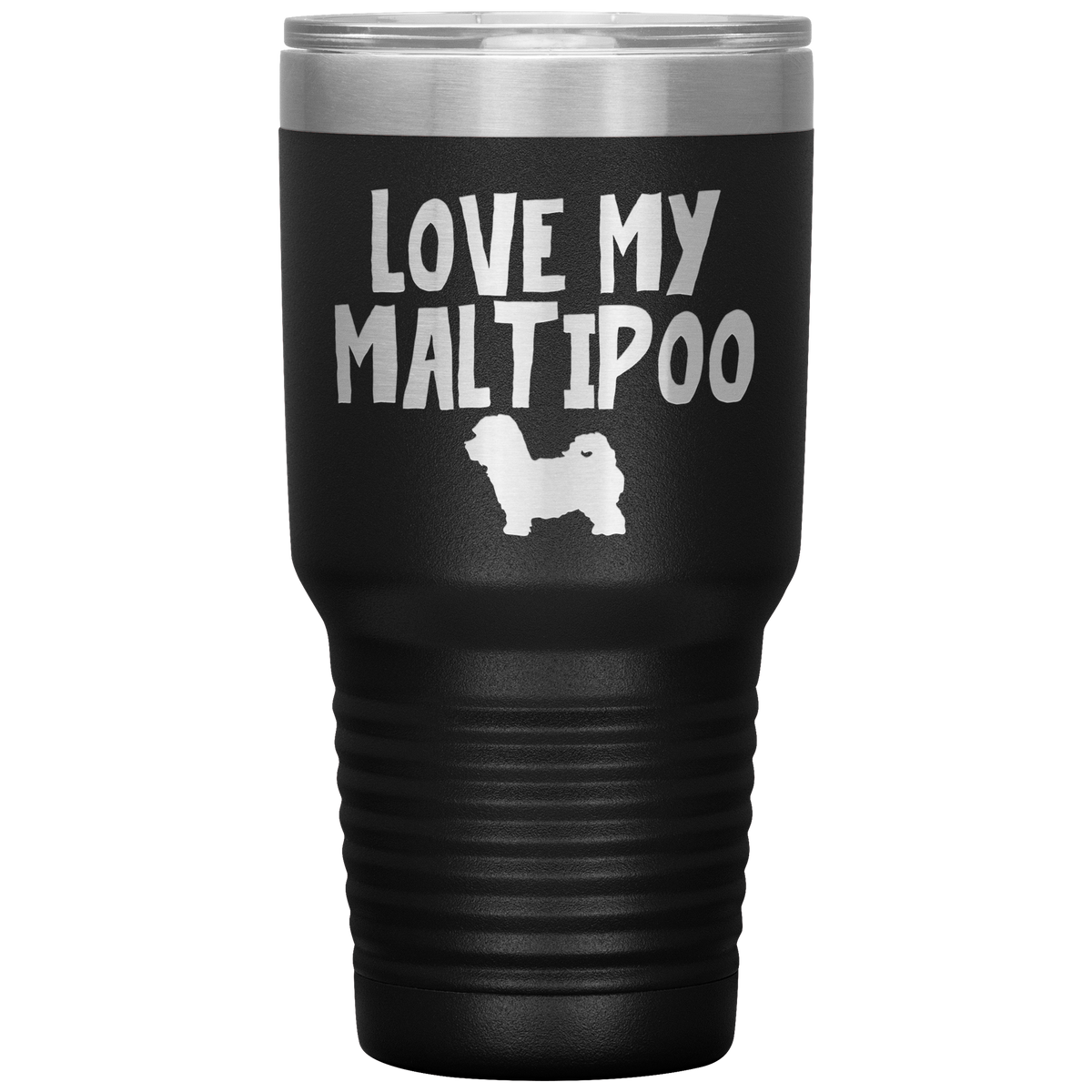 Love My Maltipoo 30 Oz Vacuum Tumbler