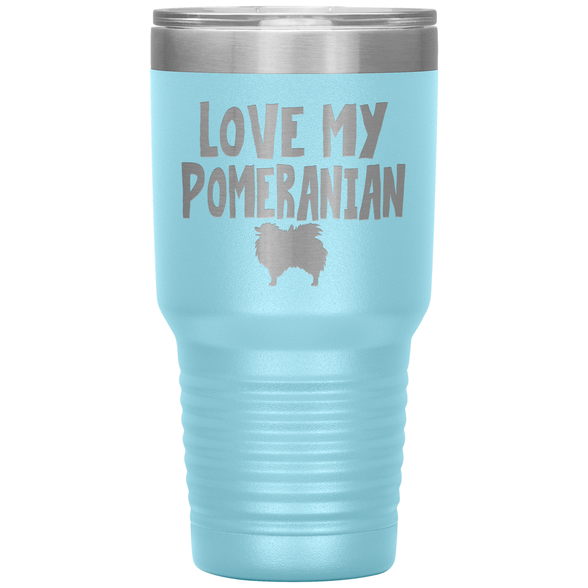 Love My Pomaranian 30 Oz Vacuum Tumbler