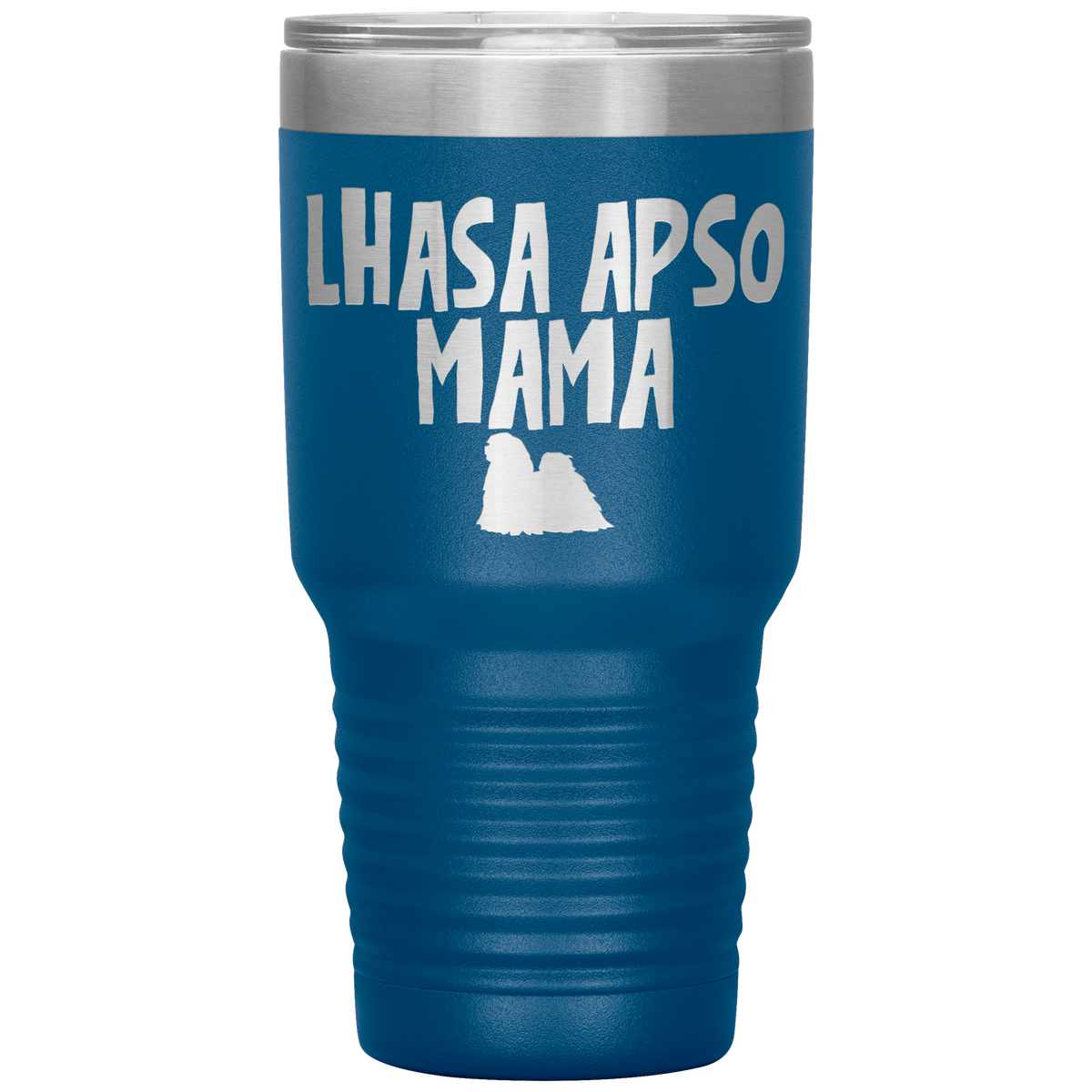 Lhasa Apso Mama 30 Oz Vacuum Tumbler