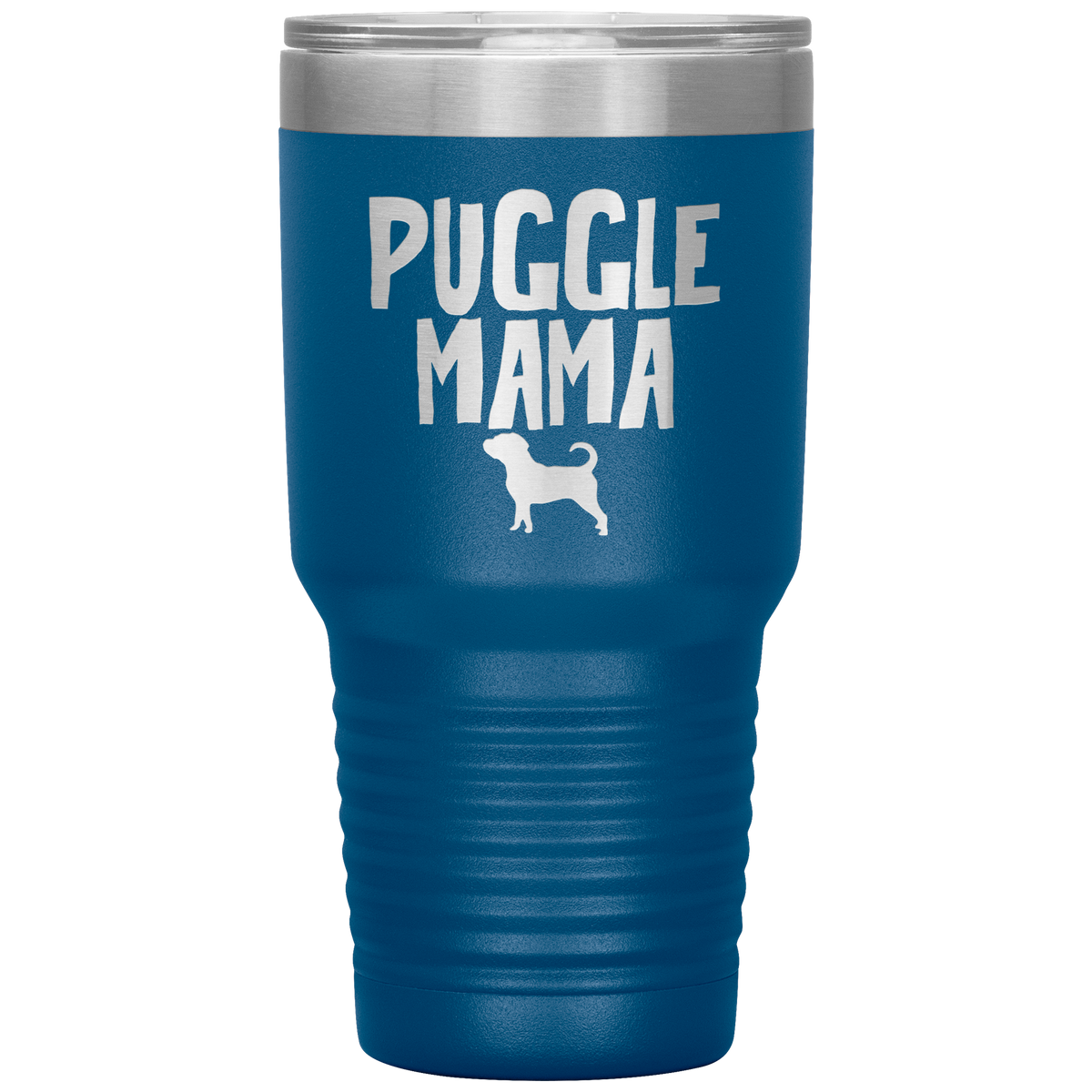 Puggle Mama 30 Oz Vacuum Tumbler