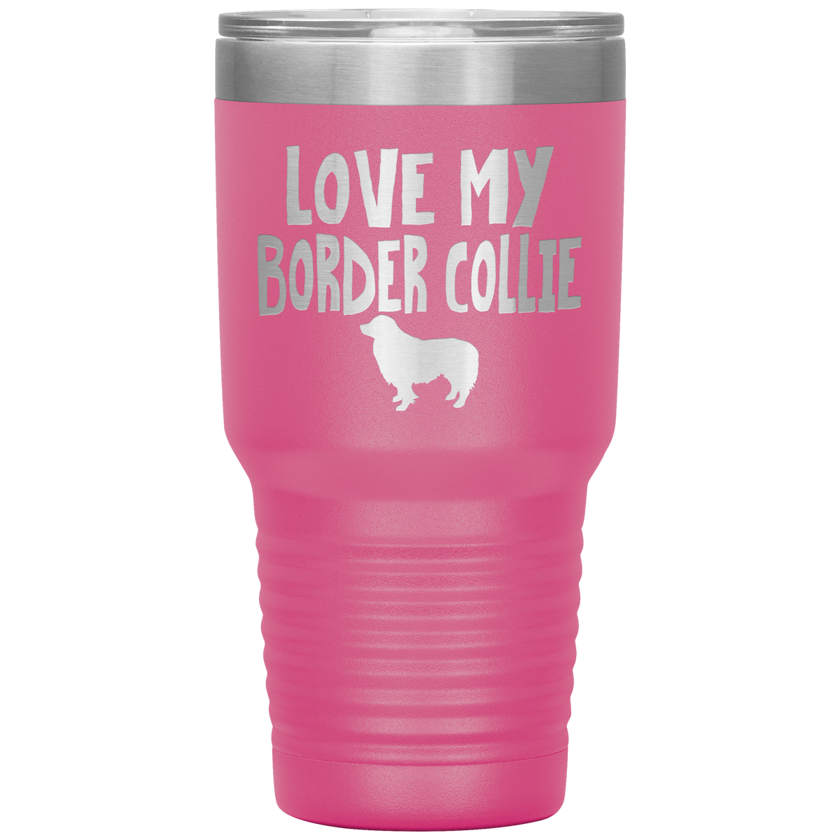 Love My Border Collie 30 Oz Vacuum Tumbler