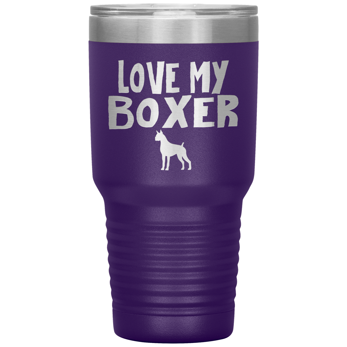 Love My Boxer 30 Oz Vacuum Tumbler