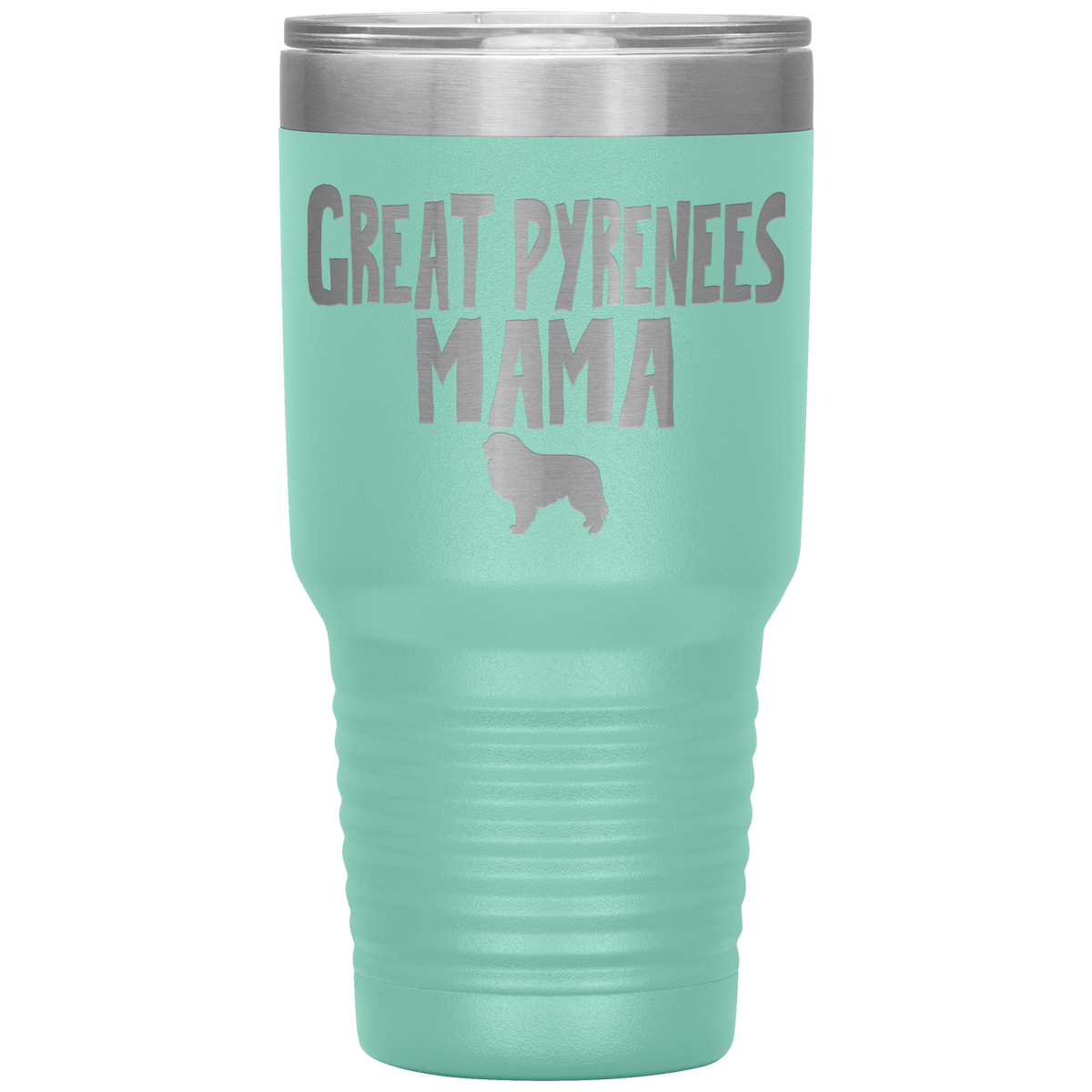 Great Pyrenees Mama 30 Oz Vacuum Tumbler