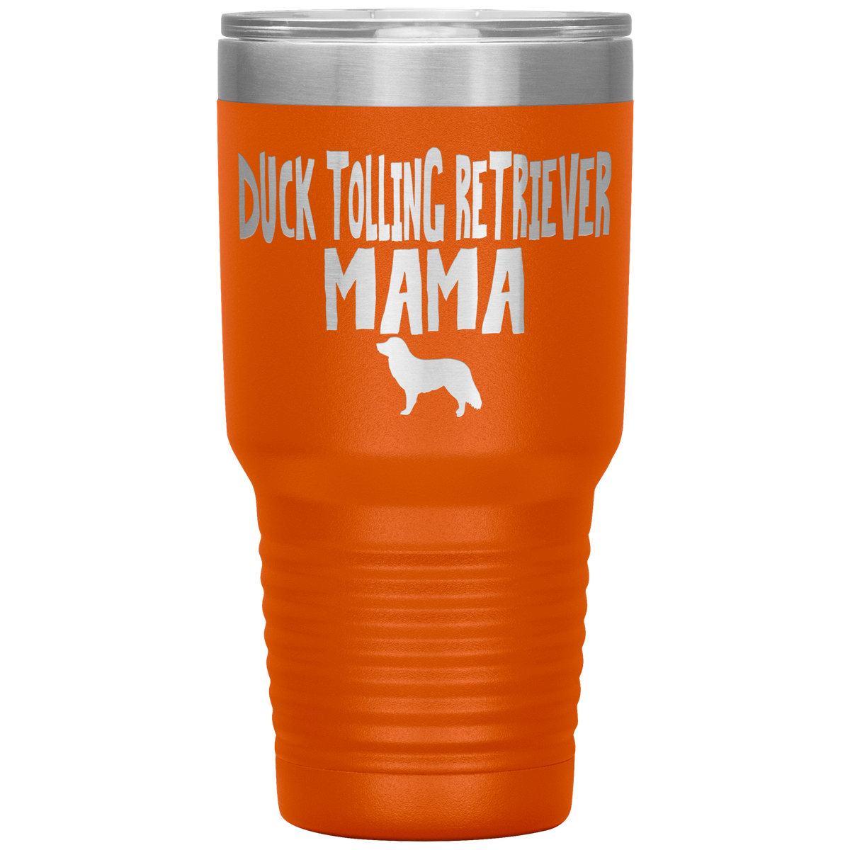 Duck Tolling Retriever Mama 30 Oz Vacuum Tumbler