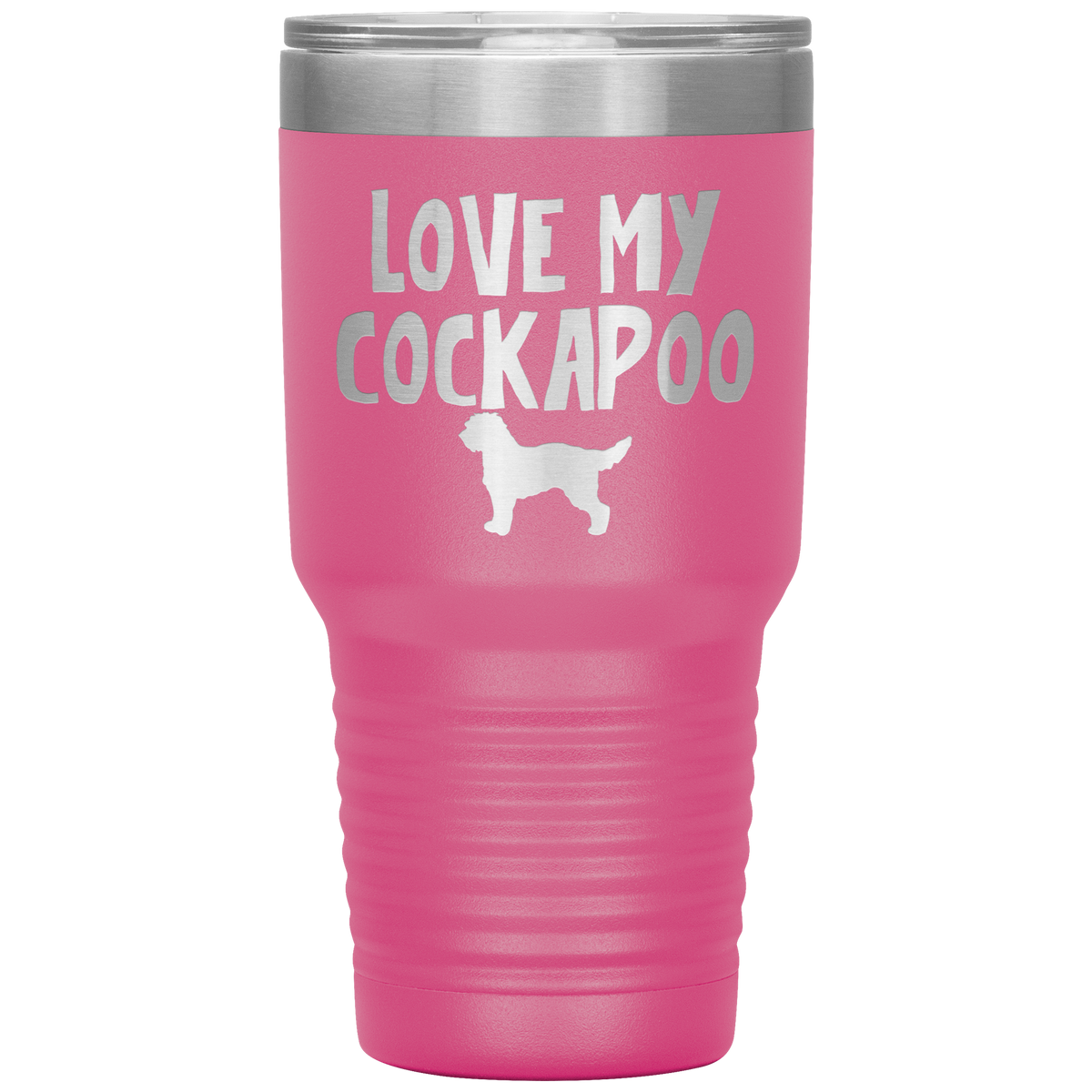 Love My Cockapoo 30 Oz Vacuum Tumbler