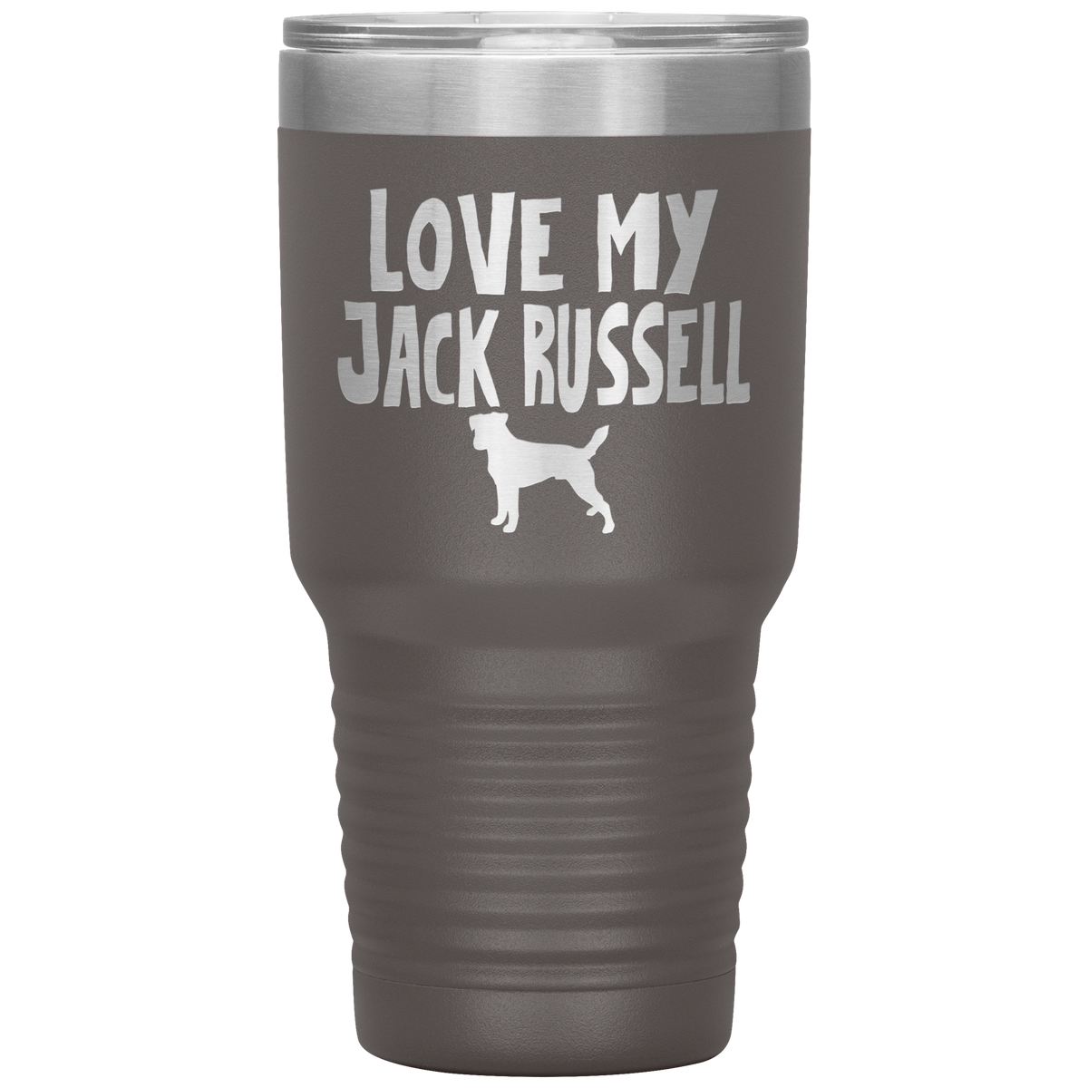 Love My Jack Russell 30 Oz Vacuum Tumbler