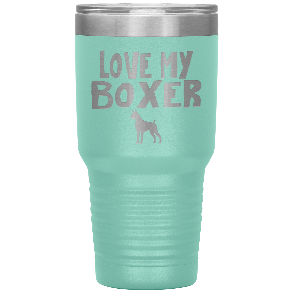 Love My Boxer 30 Oz Vacuum Tumbler