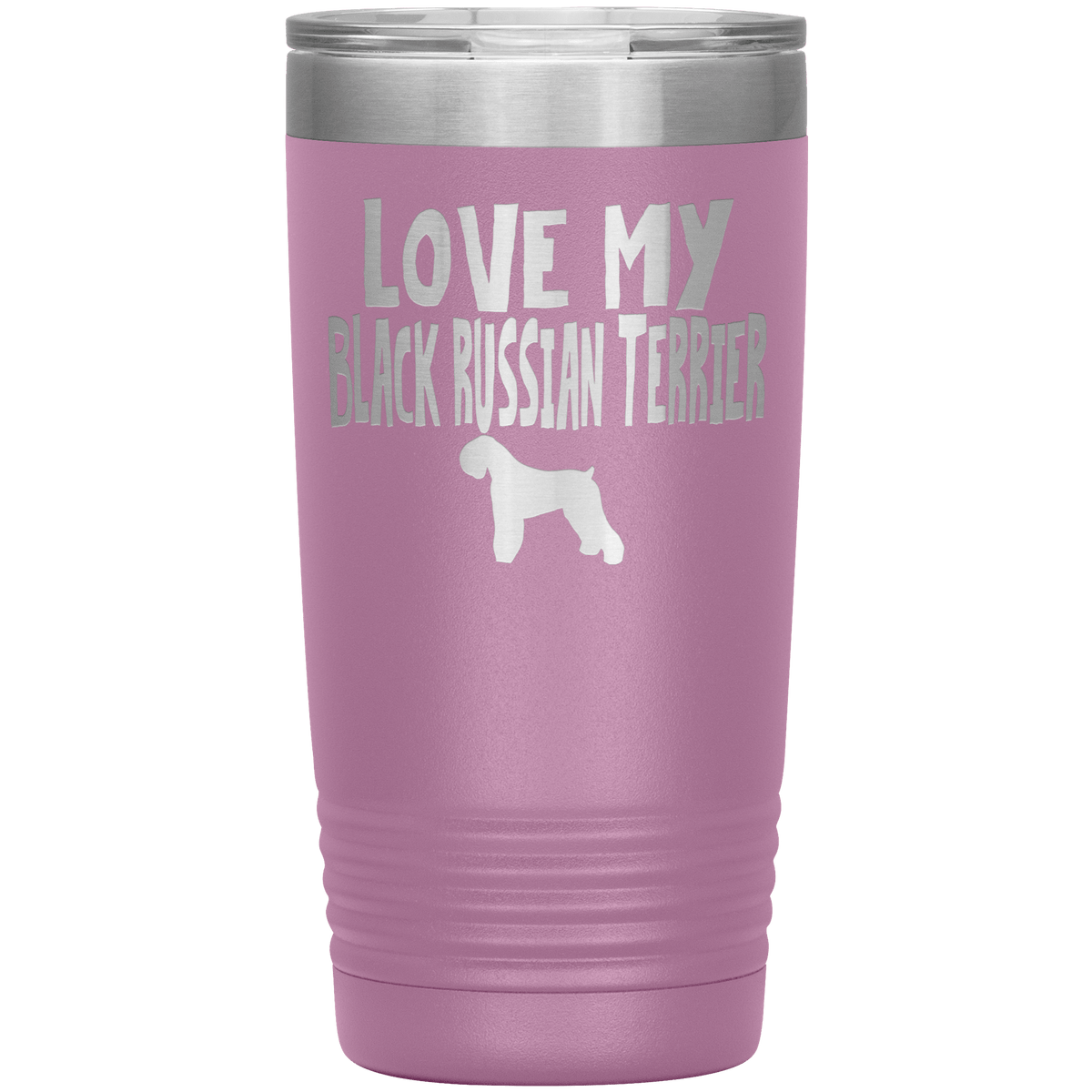 Love My XXX 20 Oz Vacuum Tumbler Tumblers Light Purple