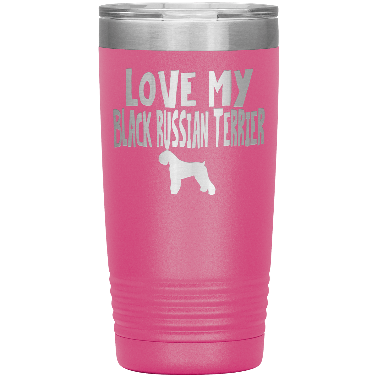 Love My XXX 20 Oz Vacuum Tumbler Tumblers Pink