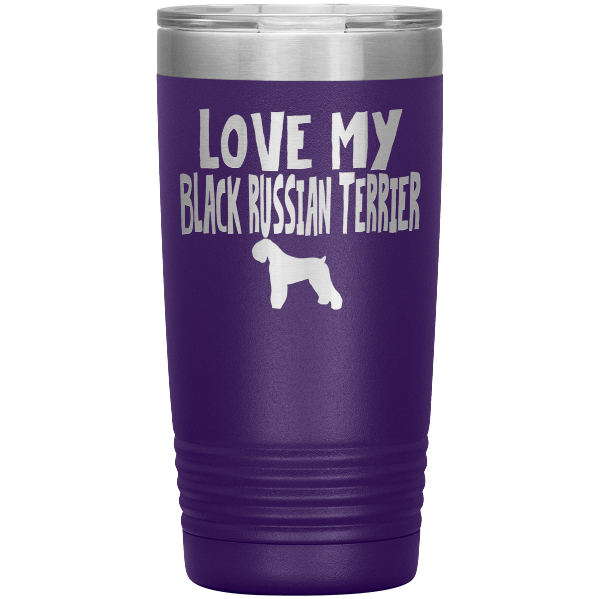 Love My XXX 20 Oz Vacuum Tumbler Tumblers Purple