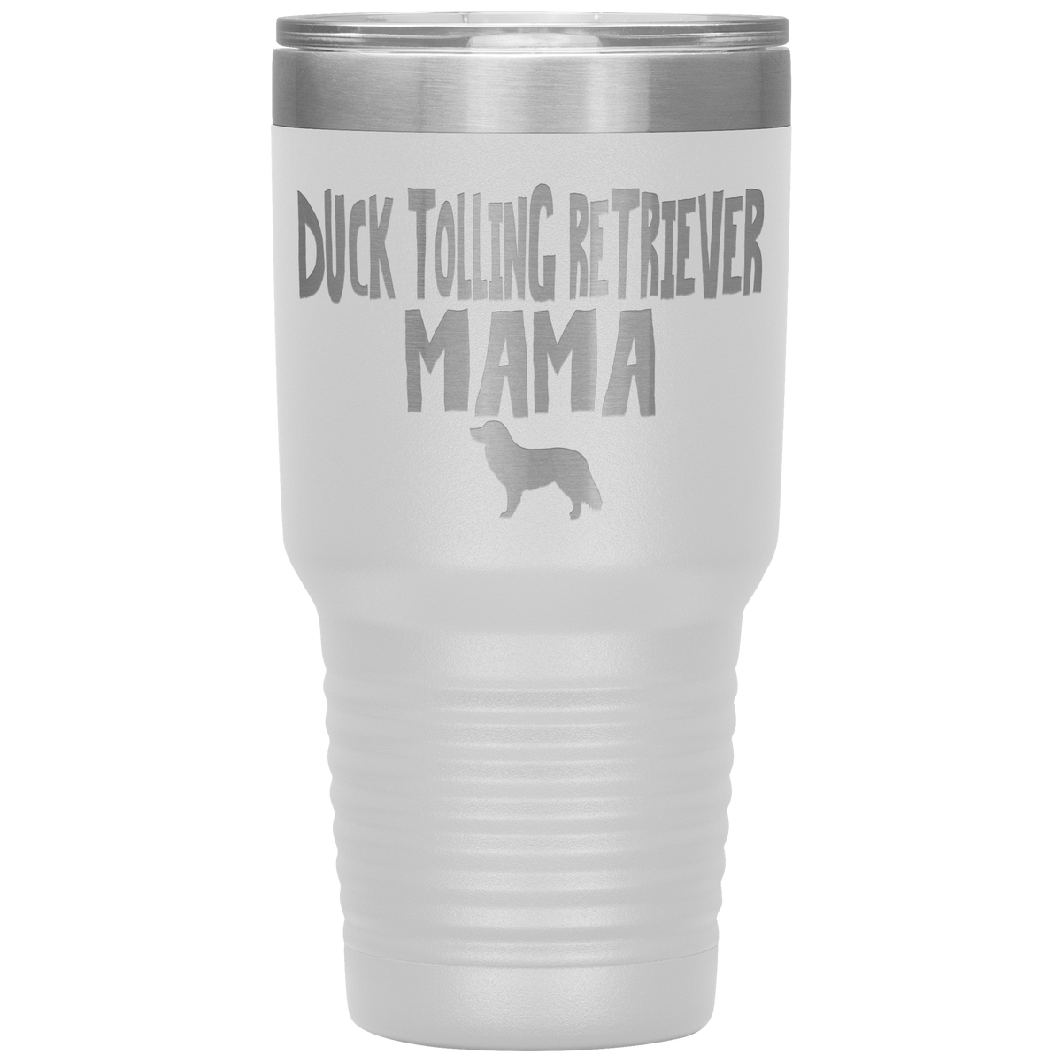 Duck Tolling Retriever Mama 30 Oz Vacuum Tumbler
