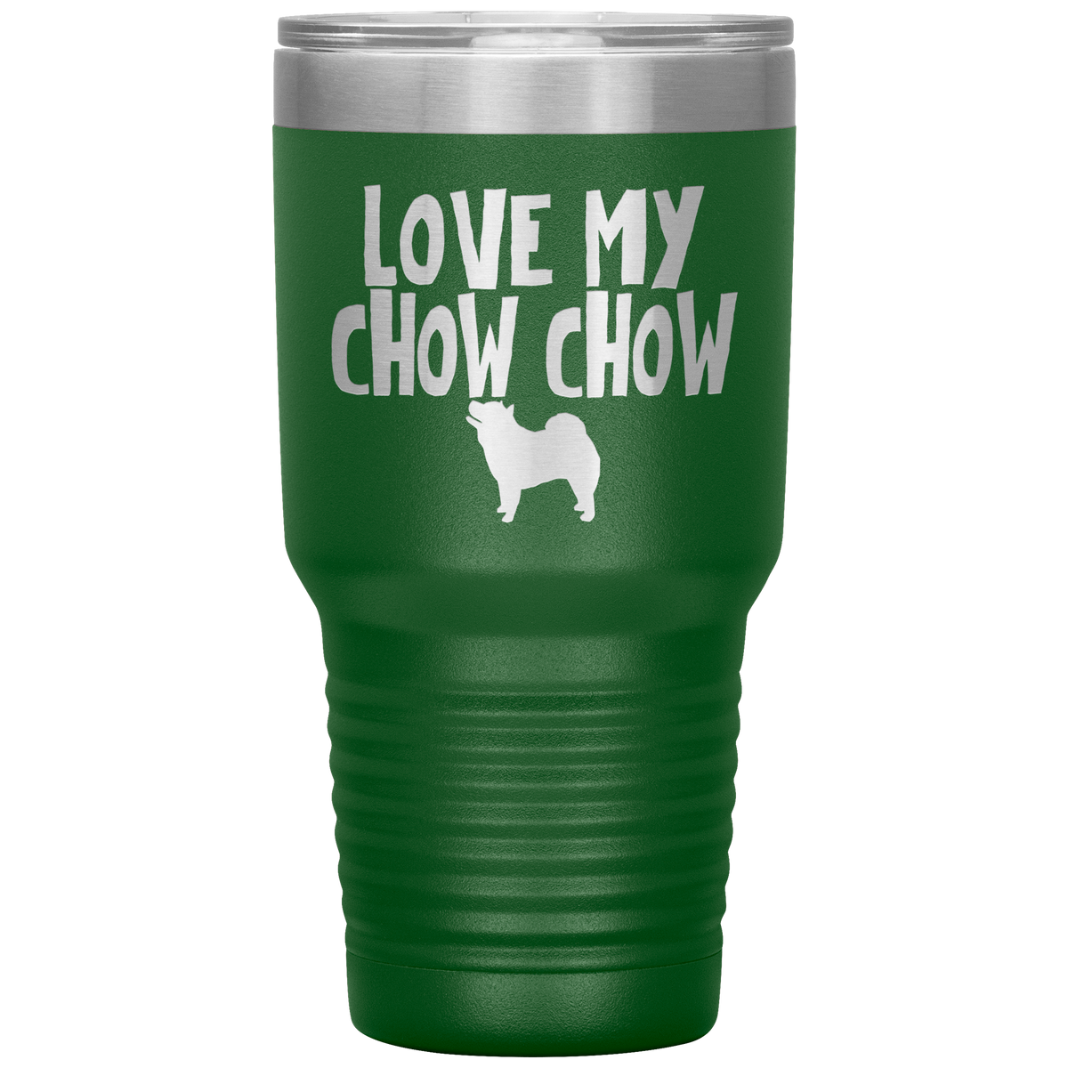 Love My Chow Chow 30 Oz Vacuum Tumbler