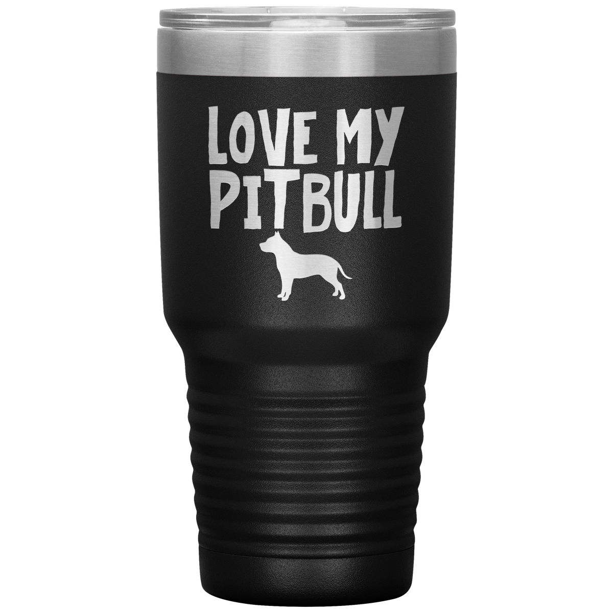 Love My Pitbull 30 Oz Vacuum Tumbler