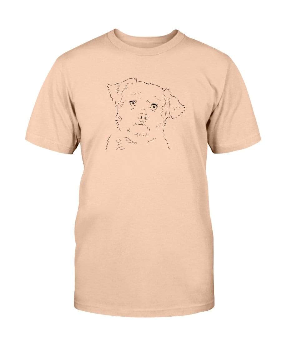 Maltese Doodle Doggies Super Soft Unisex T-Shirt Shirts Sunset / S