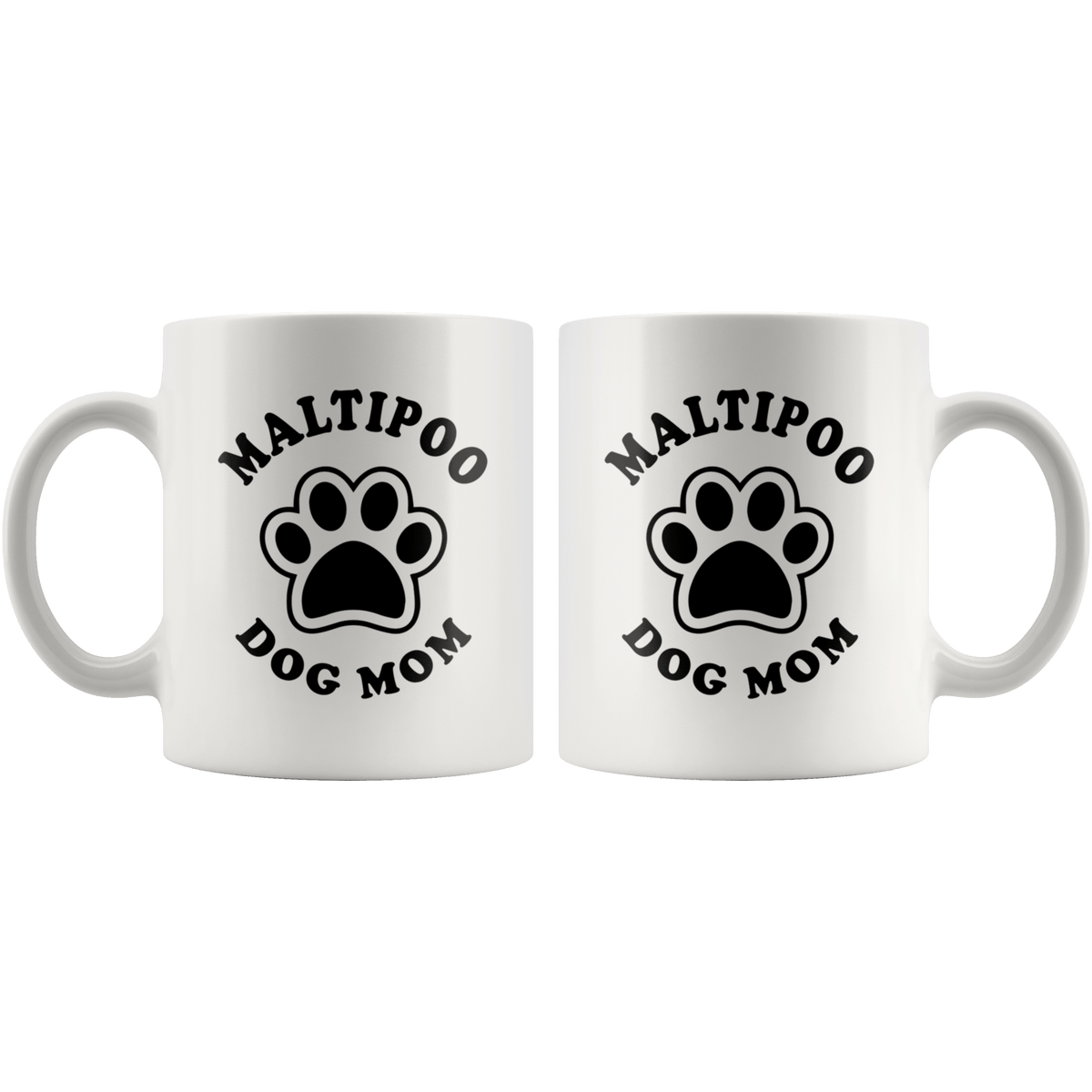 Maltipoo Dog Mom Coffee / Tea Ceramic Mug - 11oz / 15oz Drinkware