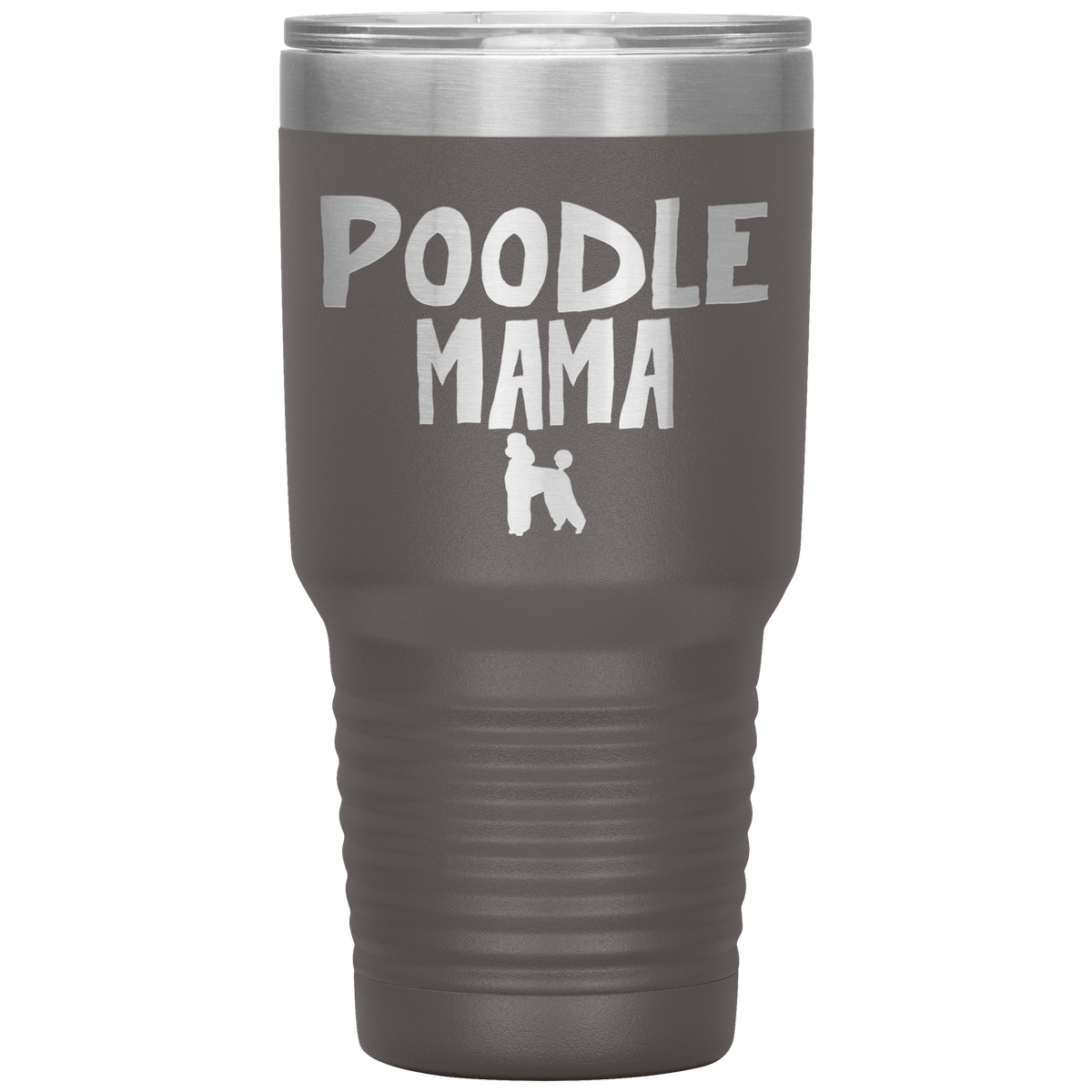 Poodle Mama 30 Oz Vacuum Tumbler