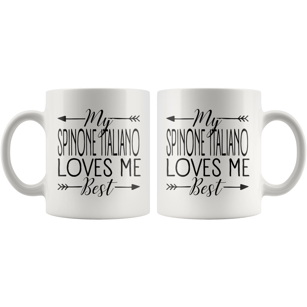 My Spinone Italiano Loves Me Best Coffee / Tea Ceramic Mug - 11oz / 15oz Drinkware