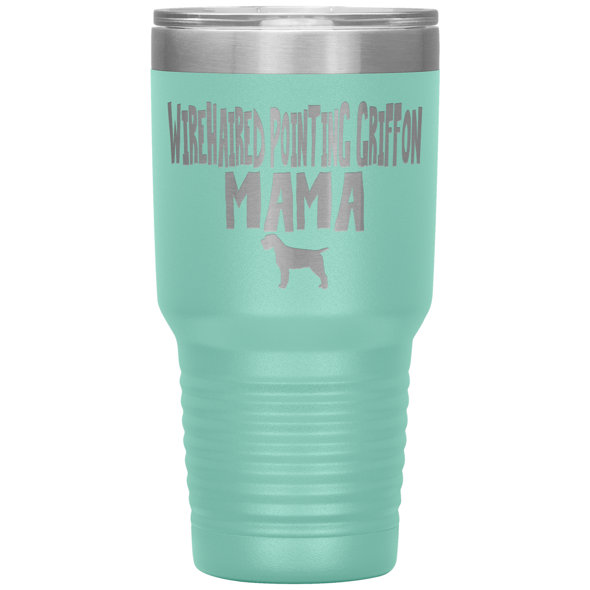 Wirehaired Pointing Griffon Mama 30 Oz Vacuum Tumbler
