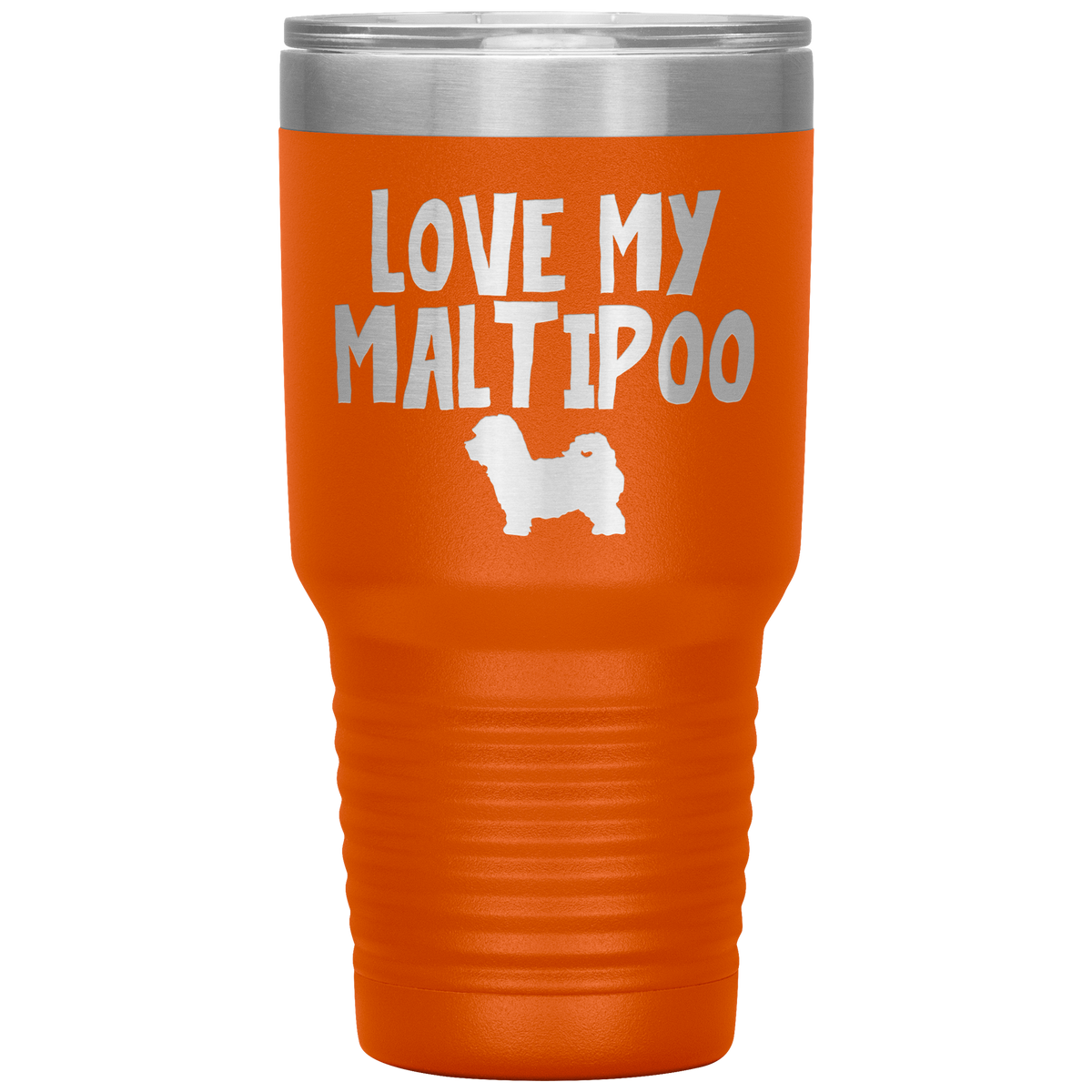 Love My Maltipoo 30 Oz Vacuum Tumbler