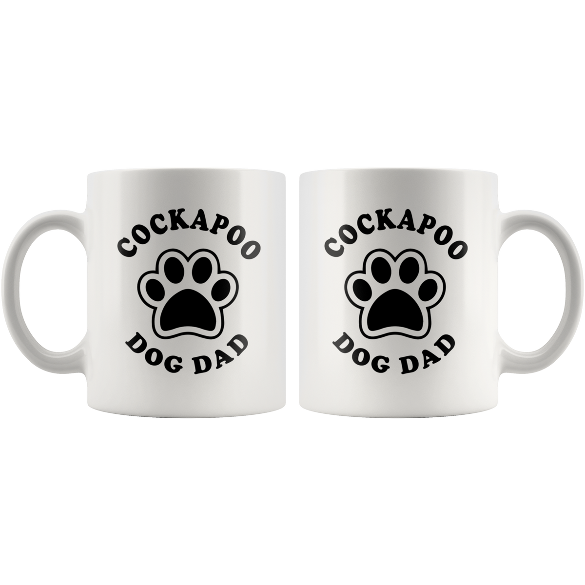 Cockapoo Dog Dad Coffee / Tea Ceramic Mug - 11oz / 15oz