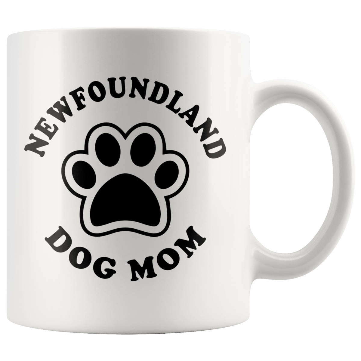 Newfoundland Dog Mom Coffee / Tea Ceramic Mug - 11oz / 15oz Drinkware 11oz Mug